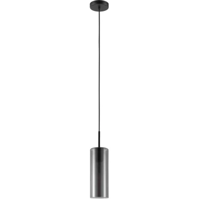 Afbeelding van EGLO Keyns Hanglamp E27 Staal;Glas Grijs