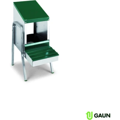 Afbeelding van Gaun Legnest Met Pootjes 1 Compartiment Broeden 51x36x56 cm Groen Aluminium