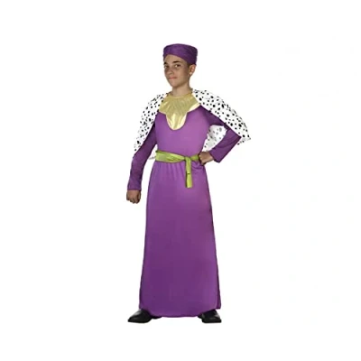 Afbeelding van Kostuums voor Kinderen Tovenaar koning balhasar (4 Pcs) Maat 3 4 Jaar