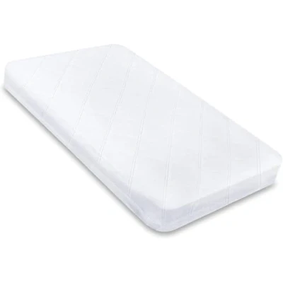 Afbeelding van Kinderwagen matras 83 x 50 cm Stubenwagen Matratze Rechthoekig Beistellbed Babymatras Wit