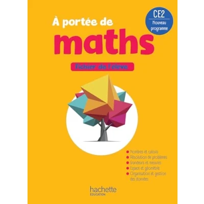 Afbeelding van NOUVEL A PORTEE DE MATHS CE2 FICHIER ELEVE