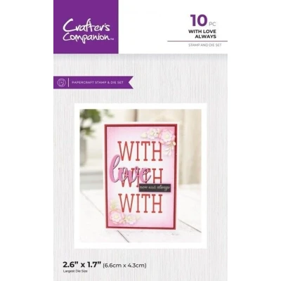 Afbeelding van CC Clearstamp/Snijmal Special Occasion With Love Always