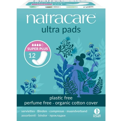Afbeelding van Natracare Ultra Pads Super Plus Maandverband 12ST