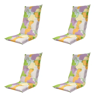 Afbeelding van Madison Kussen hoog 50x123 Grafi lila 4 stuks