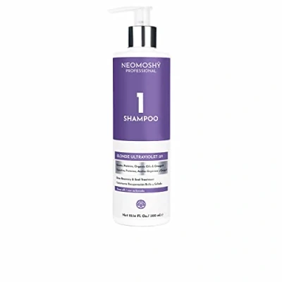 Afbeelding van Colour Neutralising Shampoo Neomoshy Blonde Ultraviolet Ω9 (300 ml)