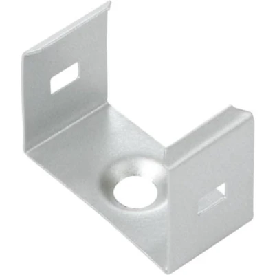 Afbeelding van LEDsON MONTAGEBEUGEL VOOR ALUMINIUMPROFIEL LEDSTRIP SLIMLINE BREEDTE 15 mm VERENSTAAL ZILVER