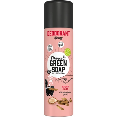Afbeelding van Marcel&#039;s Green Soap Deodorant Spray Argan &amp; Oudh 150 ml