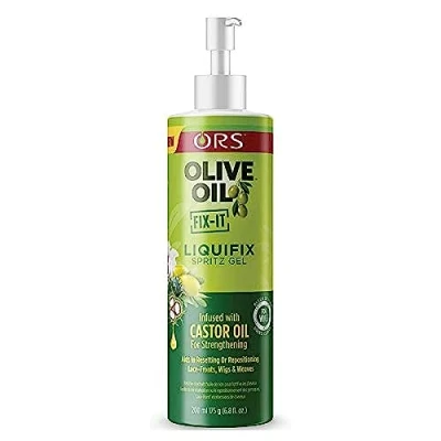 Afbeelding van ORS Olive Oil Fix it Liquifix Spritz Gel 200ml