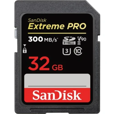 Afbeelding van Opslag: Flash geheugenkaarten: SanDisk Extreme PRO 32 GB SDHC UHS II Klasse 10