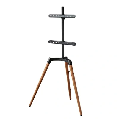 Afbeelding van Hama Vrijstaand TV meubel (Universeel, 65&quot;, 35 kg), meubel, Zwart, Bruin