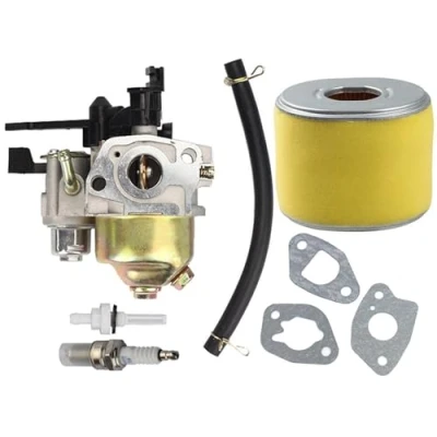 Afbeelding van Hippotech Carburateur met luchtfilter voor Honda GX160 GX110 GX140 GX200 GX120 5,5 HP 4HP 6,5 motor vervangt 16100 ZH7 W51
