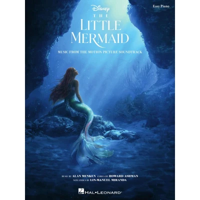 Afbeelding van the Little Mermaid Music from 2023 Motion Picture Soundtrack Easy Piano Souvenir Songbook