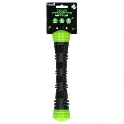 Afbeelding van Dog Comets Meteor Werpstok Groen&amp;Zwart Hondenspeelgoed 22 cm