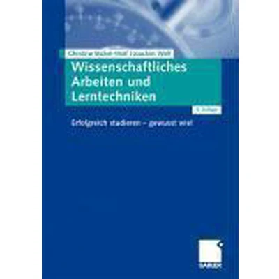 Afbeelding van Wissenschaftliches Arbeiten und Lerntechniken