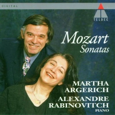 Afbeelding van Mozart: Sonatas / Martha Argerich, Alexandre Rabinovitch
