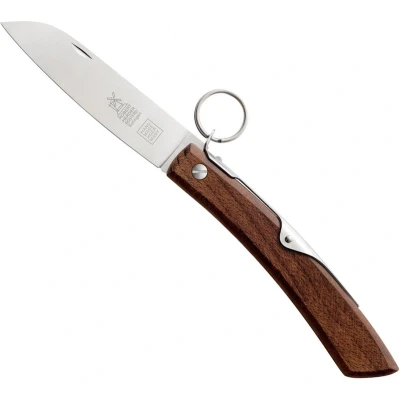Afbeelding van Robert Herder IBEX Zakmes Inklapbaar Lemmet 100 mm RVS Heft Thermisch Beukenhout