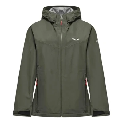 Afbeelding van Salewa PUEZ Jacket Hardshelljas, Dames, Maat: 36, Faded green