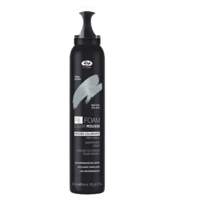 Afbeelding van Lisap Re.Foam Color Mousse Staalgrijs 200ml
