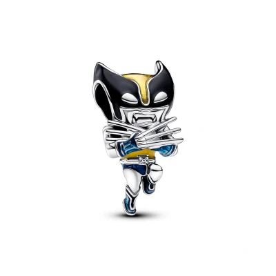 Afbeelding van Pandora Marvel Baby Groot bedel, van Sterling zilver met bruin kristal, zilver, Geen edelsteen