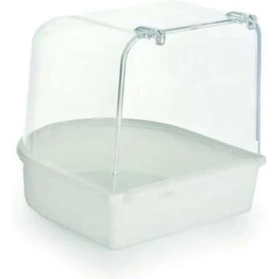 Afbeelding van Badhuisje plastic wit 13x13x13 cm