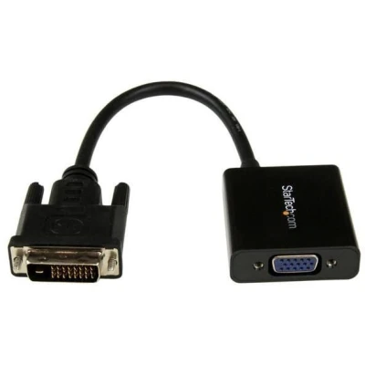 Afbeelding van Adapter DVI D naar VGA Startech DVI2VGAE 0,19 m Zwart