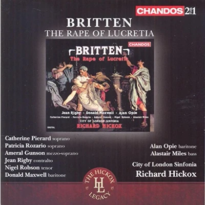 Afbeelding van The Rape Of Lucretia Op. 37