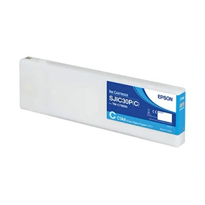 Afbeelding van Epson SJIC30P(C) C33S020640 Inktcartridge Cyaan