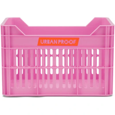 Afbeelding van Urban Proof fietskrat 15L bright pink Recycled 30x22x19cm