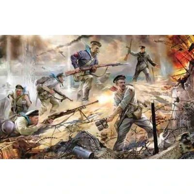 Afbeelding van Zvezda Soviet Naval Infantry (Zve6146) modelbouwsets, hobbybouwspeelgoed voor kinderen, modelverf en accessoires
