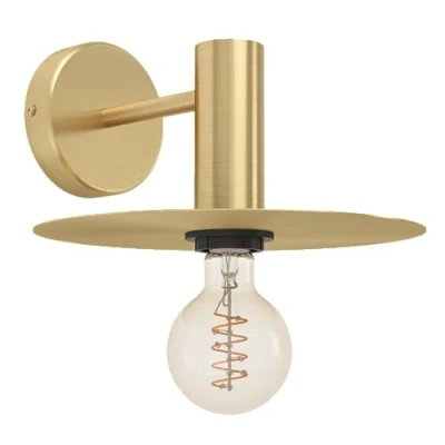 Afbeelding van EGLO Escandell Wandlamp E27 25 cm Goud Staal