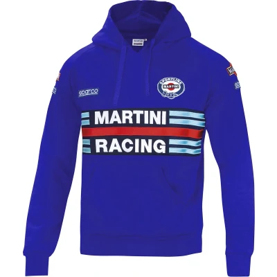 Afbeelding van Sparco Martini Racing Hoodie XXXL Lichtblauw