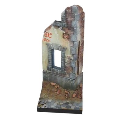 Afbeelding van 1:35 Vallejo SC009 Ruined Street Corner Plastic Modelbouwpakket