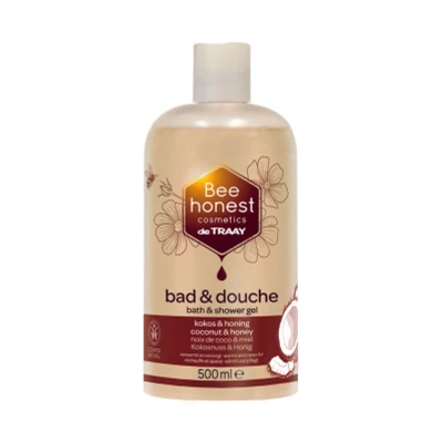 Afbeelding van Bee Honest Bad &amp; Douche Kokos Honing 500ML