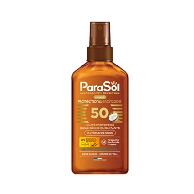 Afbeelding van Parasol Spray Mini Huile Sèche 50 FPS Protection &amp; Bronzage
