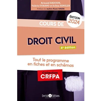Afbeelding van COURS DE DROIT CIVIL 2024 2025