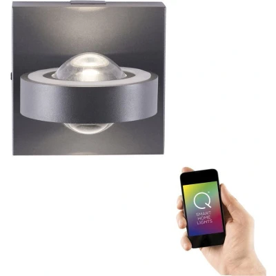 Afbeelding van Wandlamp Q MIA Antraciet Led Smart Home