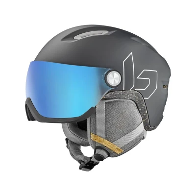 Afbeelding van Bollé Eco V Atmos Skihelm Black Matte 55 59 Cm Zwart Skihelmen