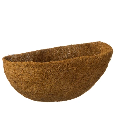 Afbeelding van Nature Kokosinlegvel Hanging Basket Plantbenodigdheden 22x40x21 cm Naturel