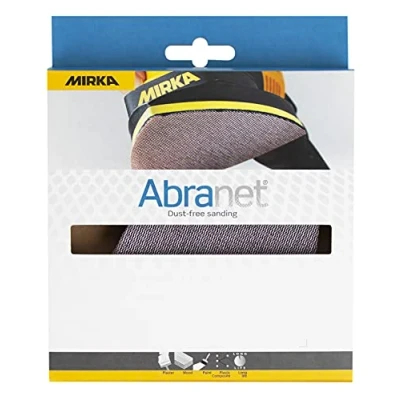 Afbeelding van Mirka Abranet Delta schuurschijven voor driehoekige schuurmachines, 100 x 152 mm, klittenband/korrel P240/10 stuks/voor het schuren van hout, plamuur, kunststof, AE219F1025