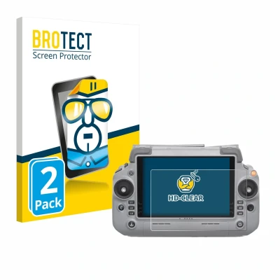 Afbeelding van BROTECT Screenprotector voor DJI RC Plus 2 Folie Beschermfolie transparant (2 Stuks)
