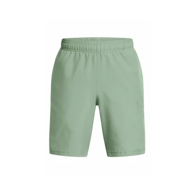 Afbeelding van Under Armour TECH Woven Wordmark Korte broeken Silica green voor kinderen, Maat: 149 160,