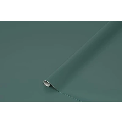 Afbeelding van d c fix Plakfolie effen mat groen decoratiefolie voor meubels, behang, zelfklevend, design, renovatie, upcycling, keuken, kast, deur, satijn, mallard 67,5 cm x 2 m