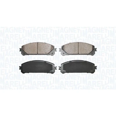 Afbeelding van MAGNETI MARELLI 363916060835 Remblokkenset Excl. slijtage waarschuwingscontact TOYOTA: RAV4 IV Off Road, III V, LEXUS: RX II