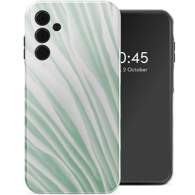 Afbeelding van Selencia Hoesje Geschikt voor Samsung Galaxy A15 (5G) Vivid Backcover Nature Grayed Jade