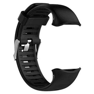 Afbeelding van INF 22 mm reservearmband voor Polar Vantage V Sport siliconen zwart