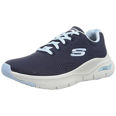 Afbeelding van Skechers Arch Fit Grote Uitstraling Sneakers Dames Blauw Maat 41
