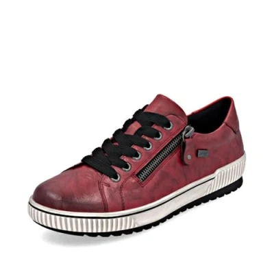 Afbeelding van Remonte Baskets D0700 pour femme, Rouge 36, 36 EU