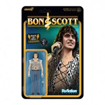Image de Figurine Bon Scott Leopard Print Super 7 ReAction Figures Wave 02