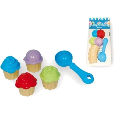 Afbeelding van Cupcake zandvormpjes met schep 725