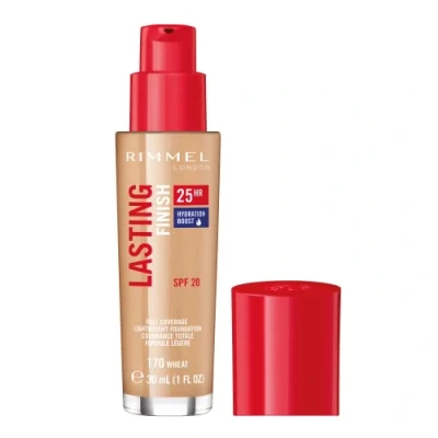 Afbeelding van Rimmel Lasting Finish 25 HR Foundation 170 Wheat